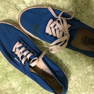 Blue Low-top Vans